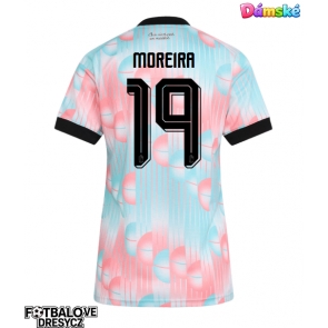 Belgie Diego Moreira #19 Dámské Venkovní Dres MS 2026 Krátký Rukáv Belgie Diego Moreira #19 Dámské Venkovní Dres MS 2026 Krátký Rukáv
